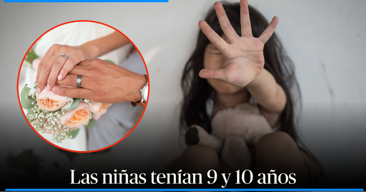 Hombre acusado de violar a dos niñas salió de la cárcel para casarse